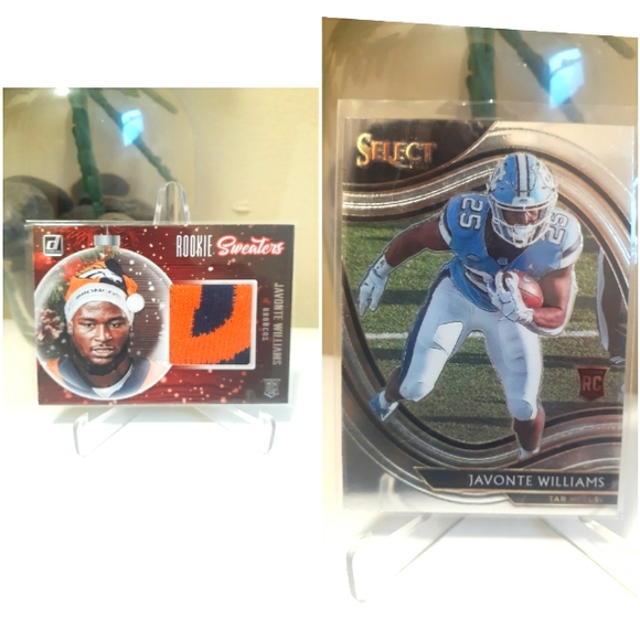 Javonte Williams Rc feild level &Patch - Picture 1 of 1